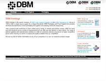 Tablet Screenshot of dbm-ltd.co.uk